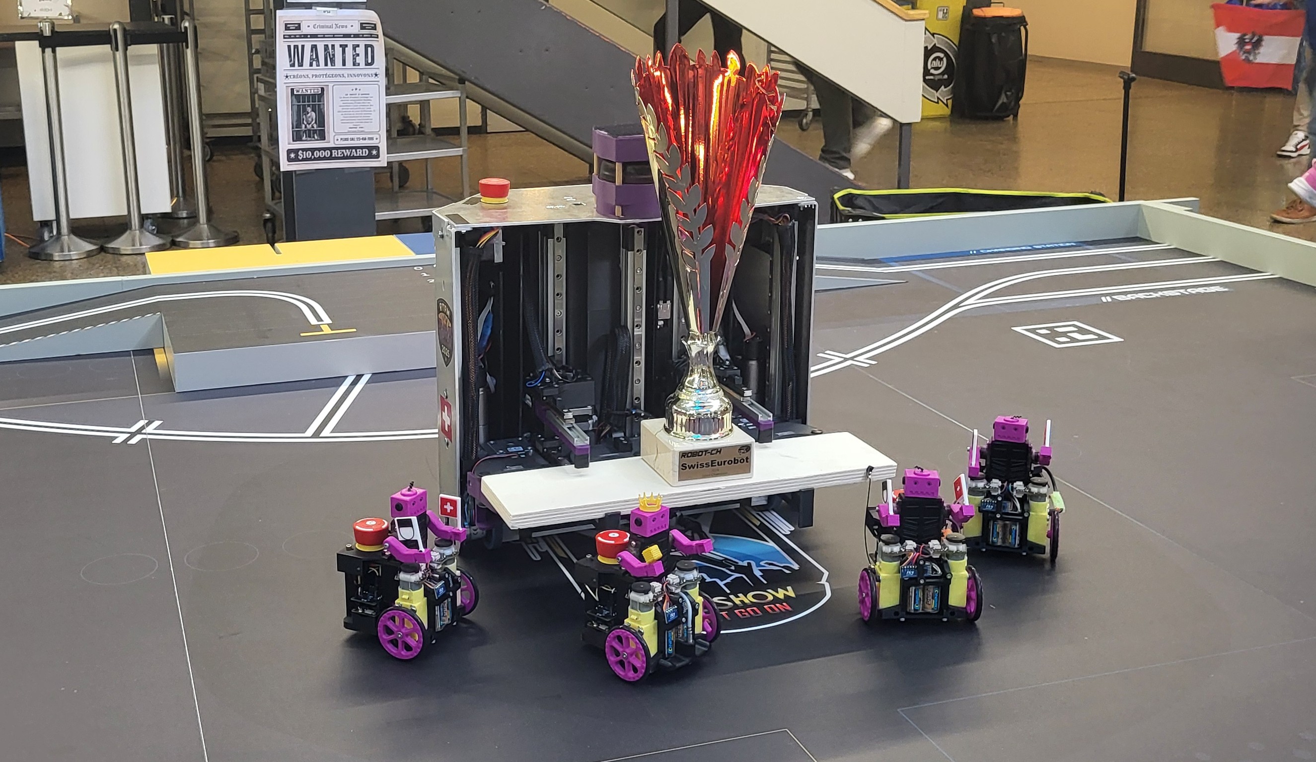 Robot du projet Eurobot